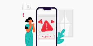 imagem de alerta sobre o golpe troféu brasil