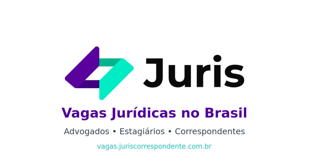 Imagem oficial do Juris Vagas, plataforma de oportunidades jurídicas