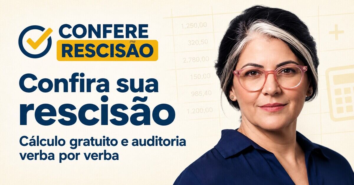 Imagem institucional do Confere Rescisão